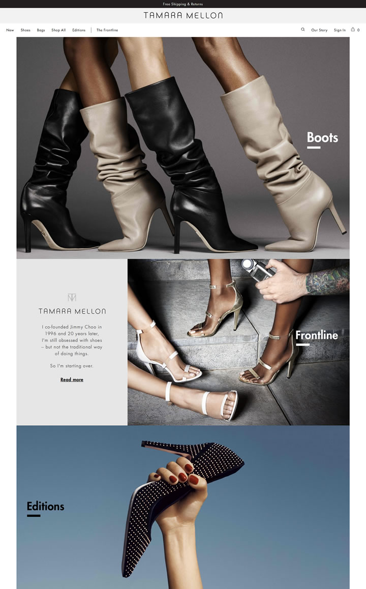 鞋子女王塔玛拉・梅隆同名奢侈品牌