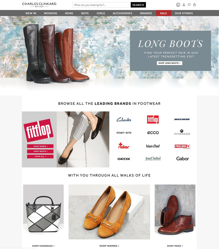 英国买鞋的网站 英国鞋子网购 英国买鞋网站：Charles Clinkard